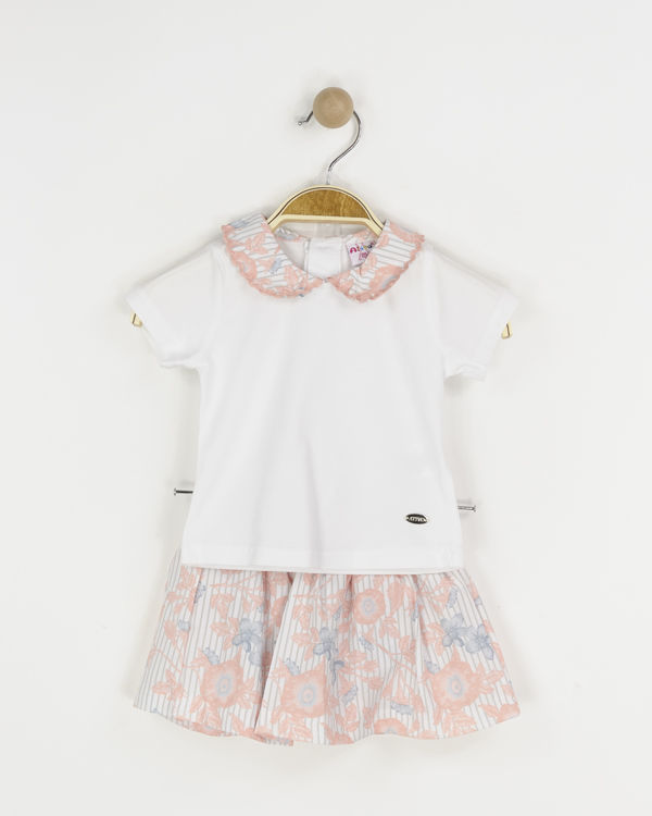 Picture of JH4277 PETERPAN COLLAR TWO-PIECE SET FOR GIRLS